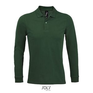 Polo publicitaire | Perfect LSL H Vert bouteille