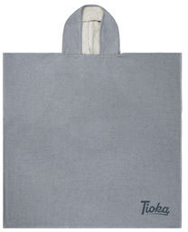 Poncho plage/hammam éponge Tolo personnalisé Bleu marine