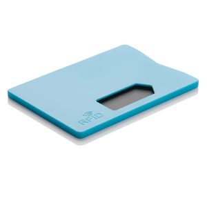 Porte-cartes RFID publicitaire Bleu