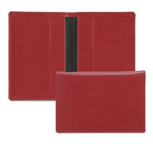 Porte-cartes personnalisable | Nencini Deep red 