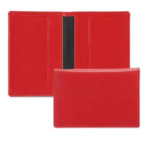 Porte-cartes personnalisable | Nencini Vibrant Red