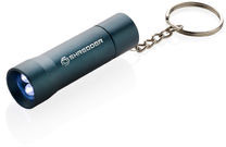 Porte-clés torche alu recyclé RCS Flash publicitaire Bleu