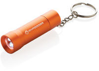 Porte-clés torche alu recyclé RCS Flash publicitaire Orange