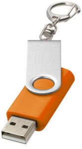 Porte-clés publicitaire | Twister Orange