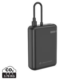 Powerbank 10 000 mAh/20W RCS Urban Vitamin Fullerton entreprise Noir