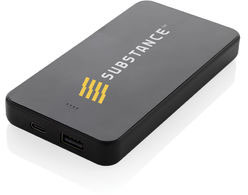 Powerbank 10 000 mAh USB-C RCS Boostcore personnalisable Noir