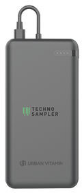 Powerbank 20 000 mAh/20W RCS Urban Vitamin Menlo Park entreprise Noir