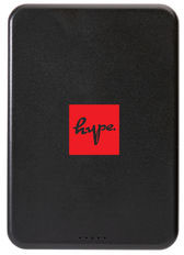 Powerbank magnétique 5000 mAh RCS Magnetix personnalisé Noir