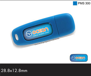 pro clee usb publicitaire Bleu