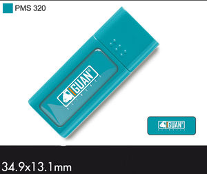 pro clés usb personnalisées Turquoise