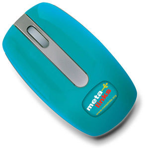 pro souris sans fil publicitaire Turquoise