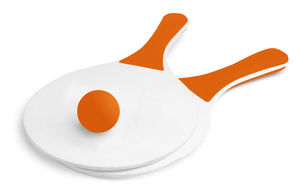Raquettes de plage promotionnelles Orange