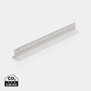 Règle 15 cm aluminium publicitaire | Cutch Argent