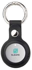 Retrouve-clés plastique recyclé RCS Findmate Dual publicitaire Blanc