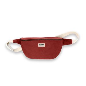 Sac banane personnalise  Studio by Hindbag Rouge brique