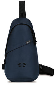 Sac bandoulière rPET AWARE™ Renew publicitaire Bleu marine