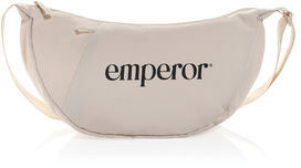 Sac bandoulière XL rPET AWARE™ Crescent personnalisable Beige