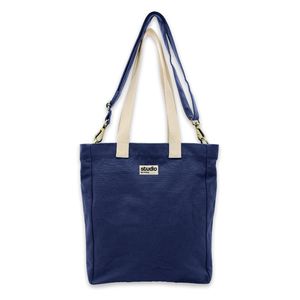 Sac cabas publicitaire Studio by Hindbag Bleu marine