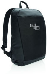 Sac à dos antivol anti-RFID Madrid publicitaire Noir