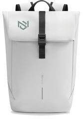 Sac à dos à rabat étanche Urban personnalisable Blanc cassé