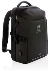 Sac à dos week-end XXL Swiss Peak AWARE™ personnalisé Noir