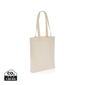 Sac en toile recyclée Impact AWARE™ publicitaire Blanc cassé