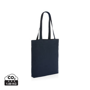 Sac en toile recyclée Impact AWARE™ publicitaire Bleu marine