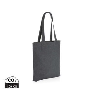 Sac en toile recyclée Impact AWARE™ publicitaire Gris anthracite