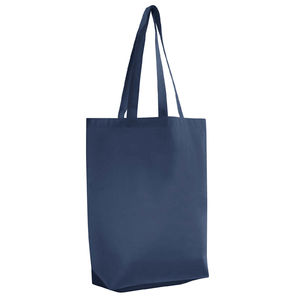 Sac shopping BIOTIFULL personnalisé Bleu marine