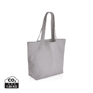 Sac shopping en toile Impact Aware™ publicitaire Gris