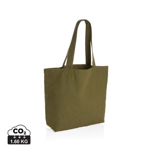 Sac shopping en toile Impact Aware™ publicitaire Vert