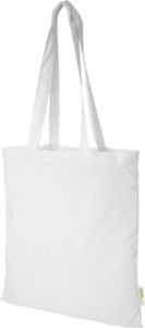 Sac shopping publicitaire en coton organique|Orissa Blanc