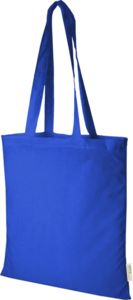 Sac shopping publicitaire en coton organique|Orissa Bleu royal