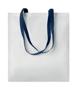 Sac shopping publicitaire | Juliaca Bleu