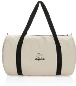 Sac de sport pliable rPET AWARE™ Dillon personnalisable Blanc cassé