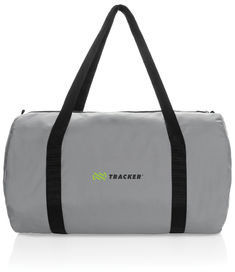 Sac de sport pliable rPET AWARE™ Dillon personnalisable Gris