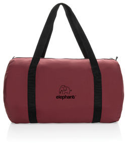 Sac de sport pliable rPET AWARE™ Dillon personnalisable Rouge