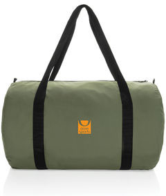 Sac de sport pliable rPET AWARE™ Dillon personnalisable Vert