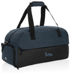 Sac de sport rPET AWARE™ Kazu personnalisé Bleu