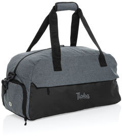 Sac de sport rPET AWARE™ Kazu personnalisé Gris