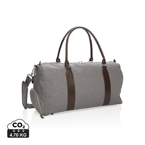 Sac week-end port USB publicitaire Gris