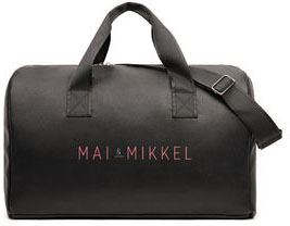 Sac week-end PU recyclé RCS Bermond personnalisé Noir