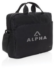 Sacoche PC rPET AWARE™ Swiss Peak Essential entreprise Noir