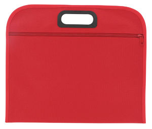 SACOCHE PORTE DOCUMENTS PERSONNALISABLE T335 Rouge