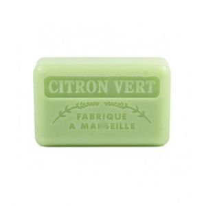 Savonnette personnalisable artisanale Marseille 125gr Vert