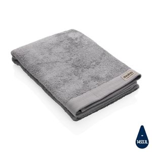 Serviette de bain personnalisable|Ukiyo Sakura AWARE™ Grey