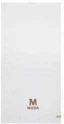 Serviette Birch 70×140 personnalisable Blanc