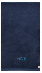 Serviette Birch 90×150 publicitaire Bleu