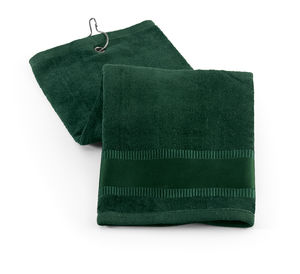 Serviette de golf publicitaire Vert foncé