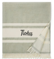 Serviette éponge hammam Tolo personnalisée Vert